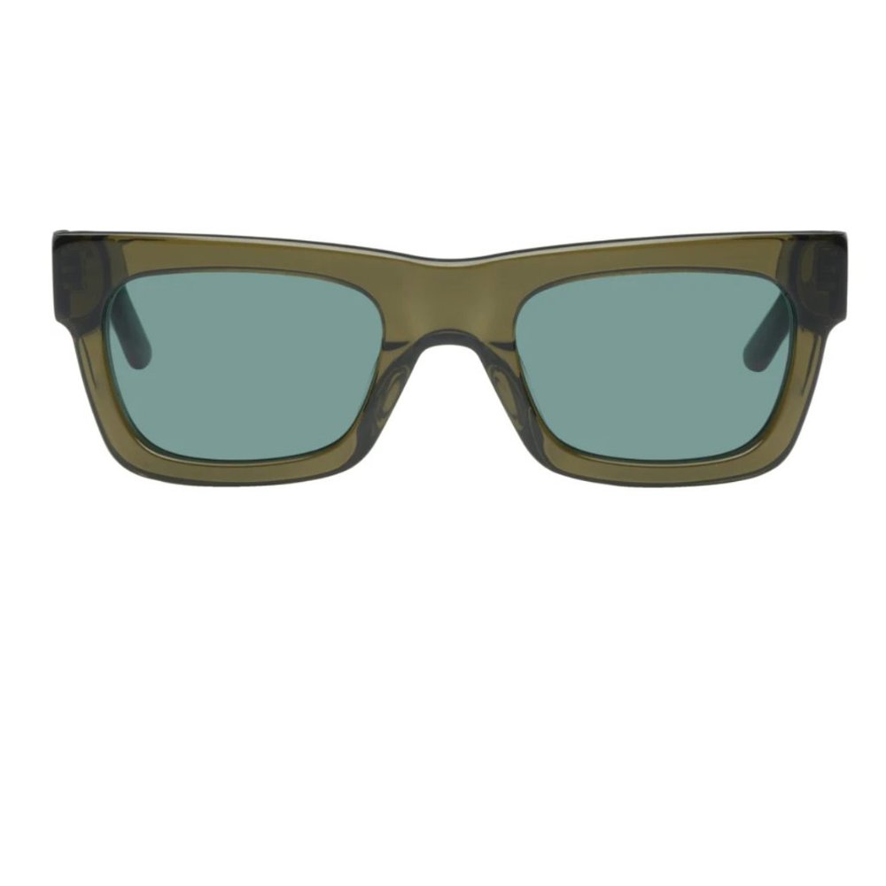 Dark Green Sun Buddies Greta Sunglasses
